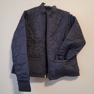 BNWT! New Day Adaptive Quilted Onion Jacket Navy